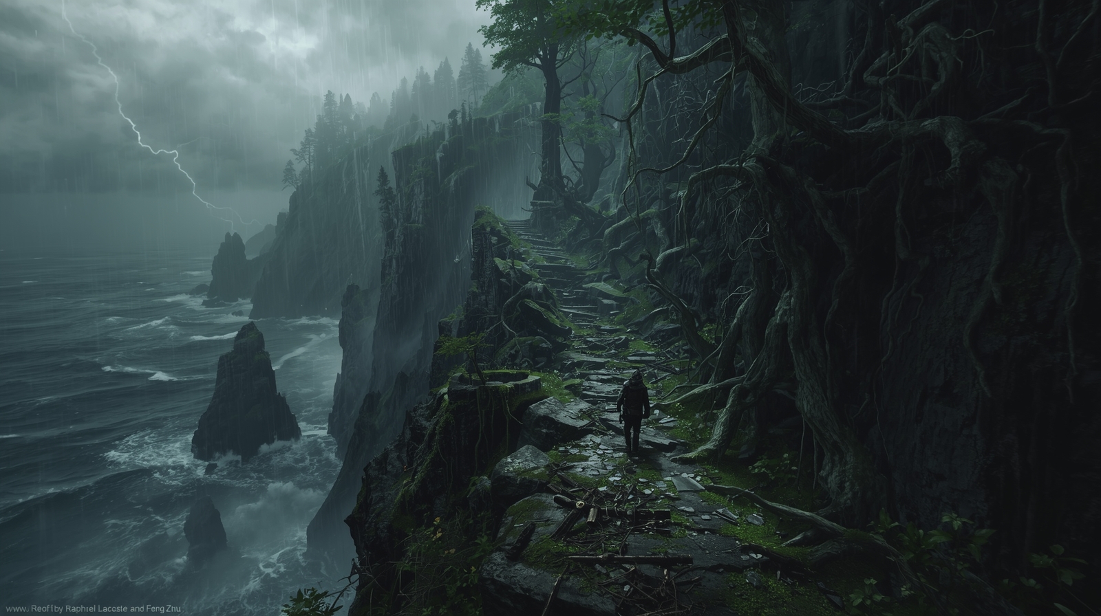 A trail on Skarhold Skarhold trail